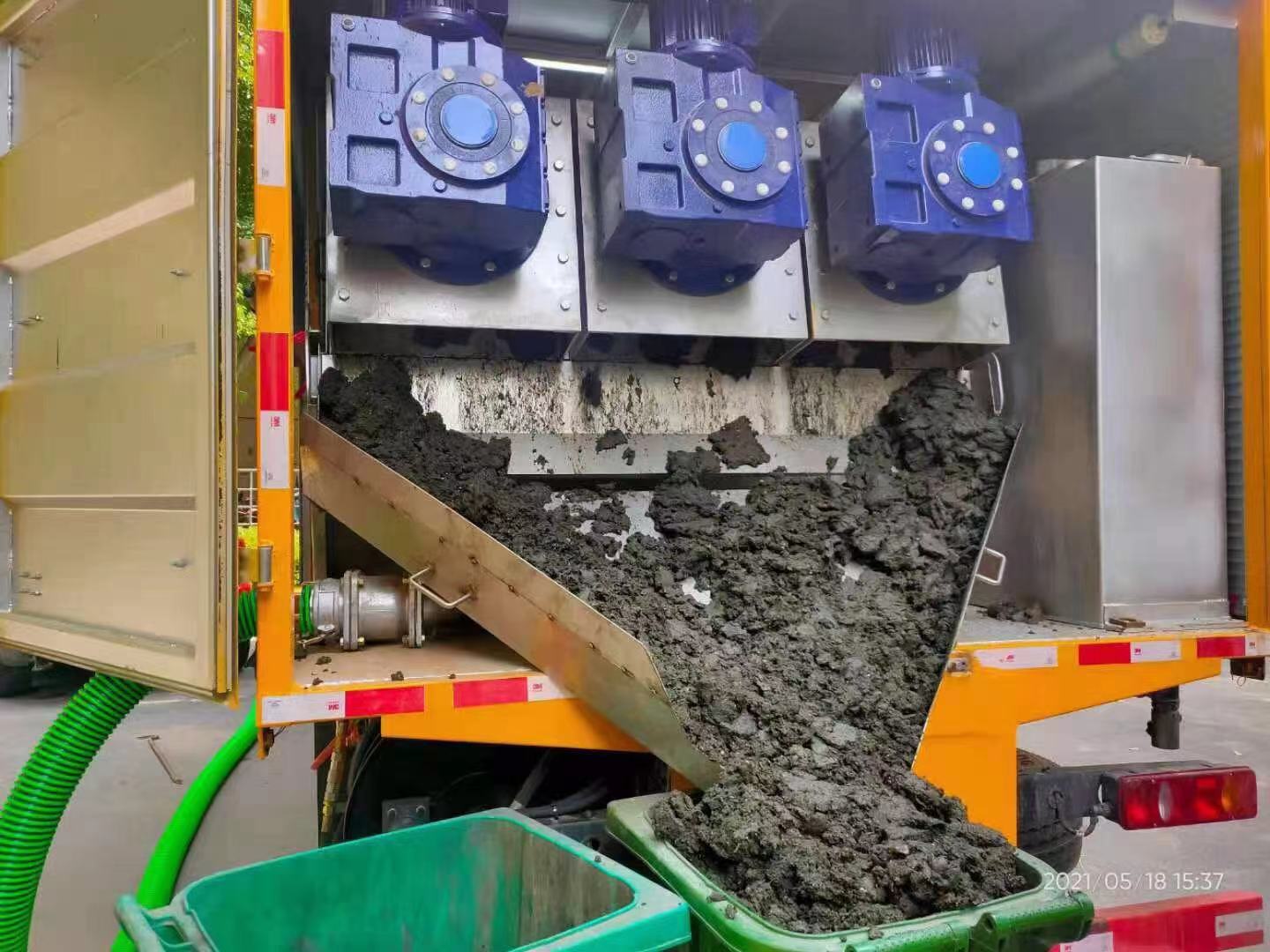 江东化粪池清掏城市维护站-泥浆净化干湿分离处理